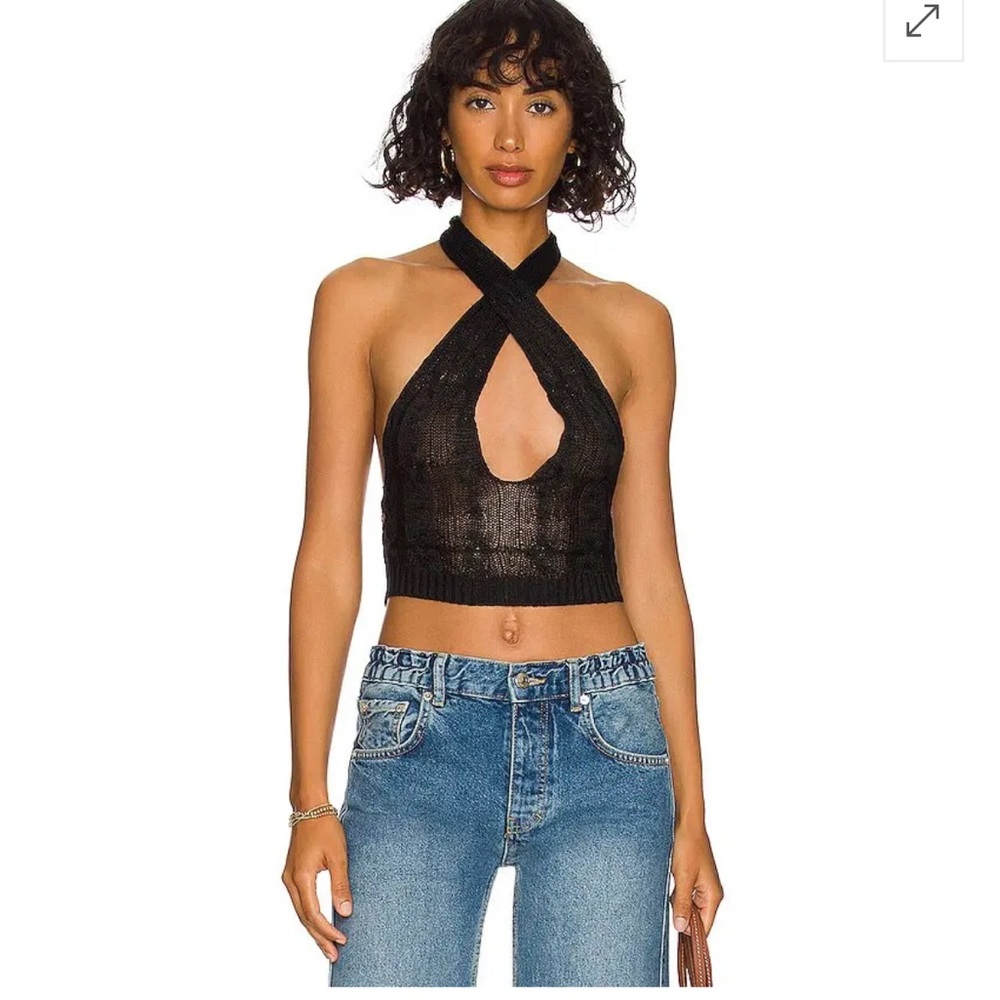 Free People X Don’t Stop There Halter Top